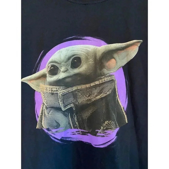 Star Wars Grogu Baby Yoda Mandalorian Mens Tee T-shirt M - Picture 2 of 4